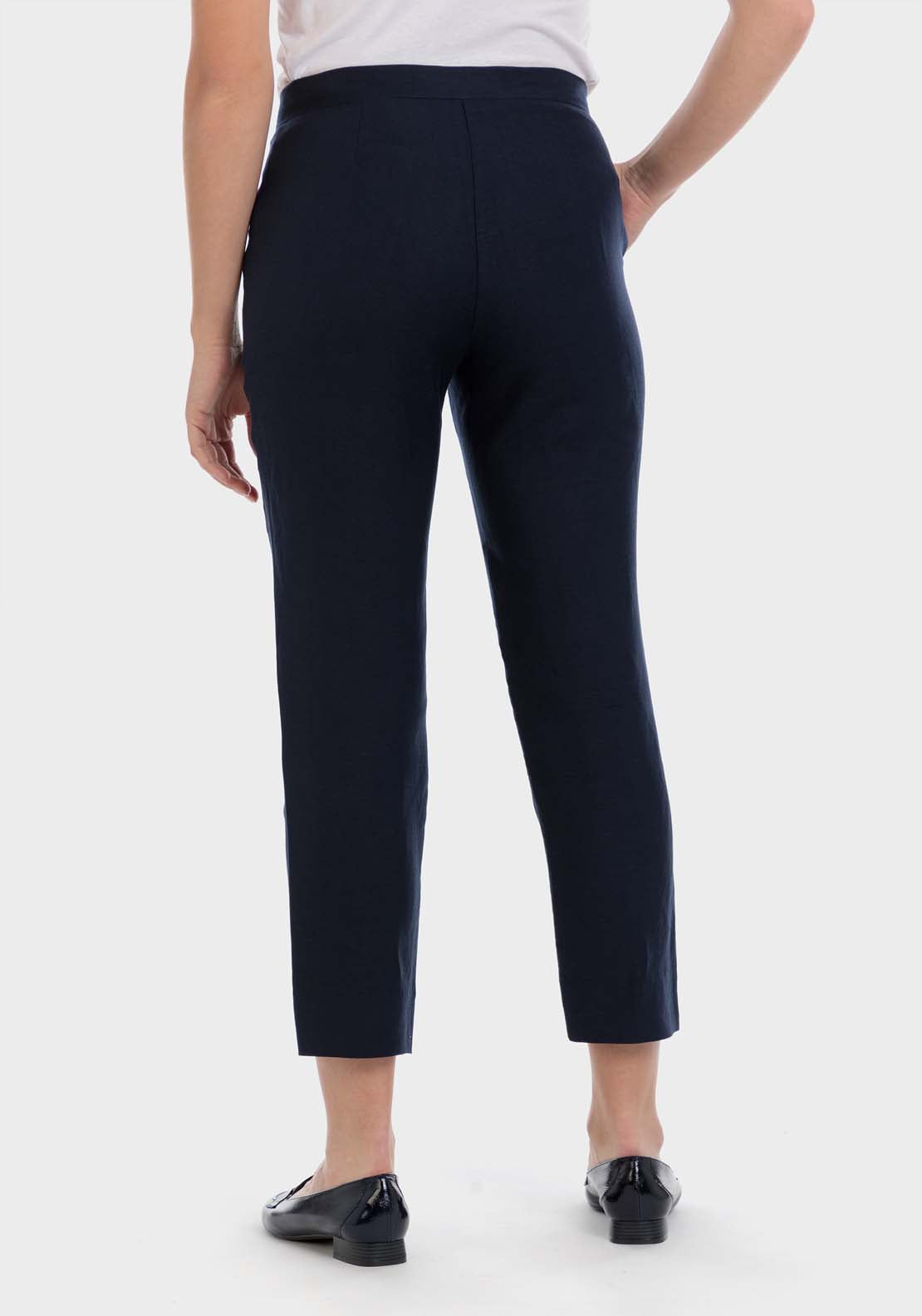 Punt Roma Linen Trousers 2 Shaws Department Stores