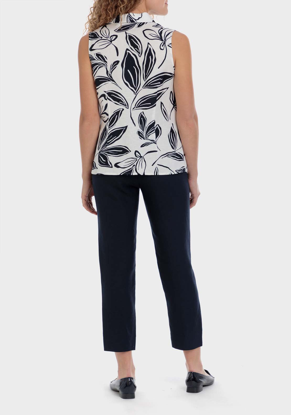 Punt Roma Linen Trousers 4 Shaws Department Stores