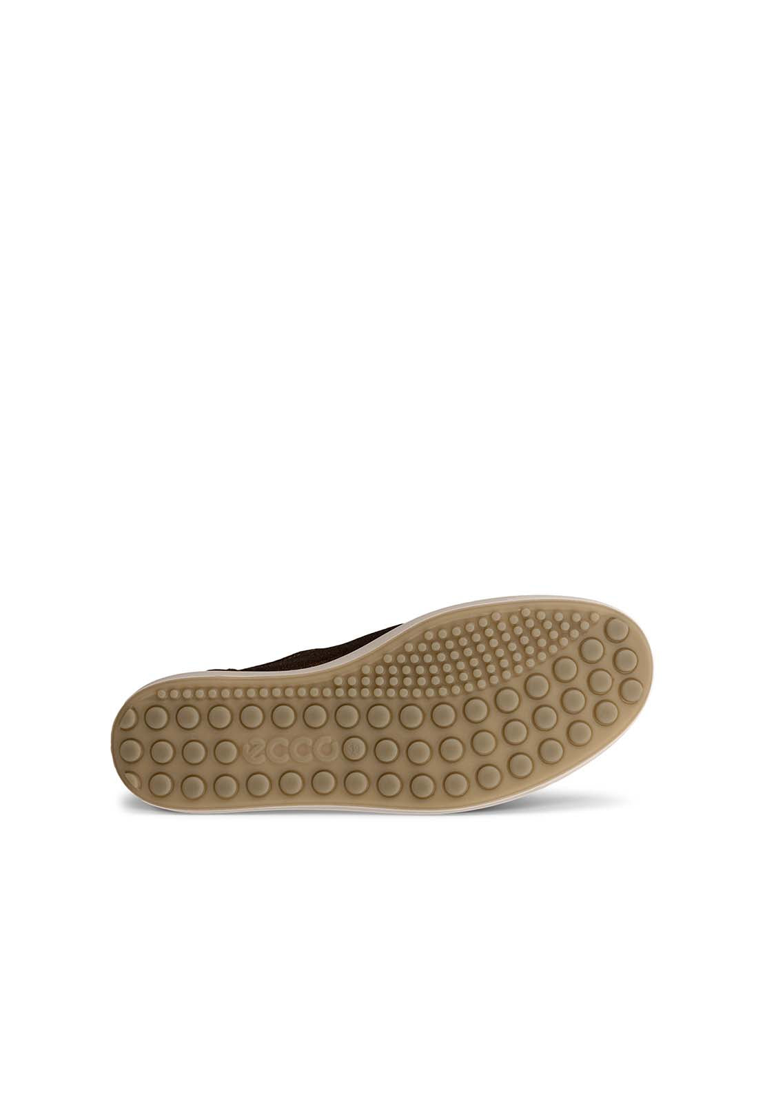 Ecco Soft 7 Casual Lace Shoe - Antique Bronze 3 Shaws Department Stores