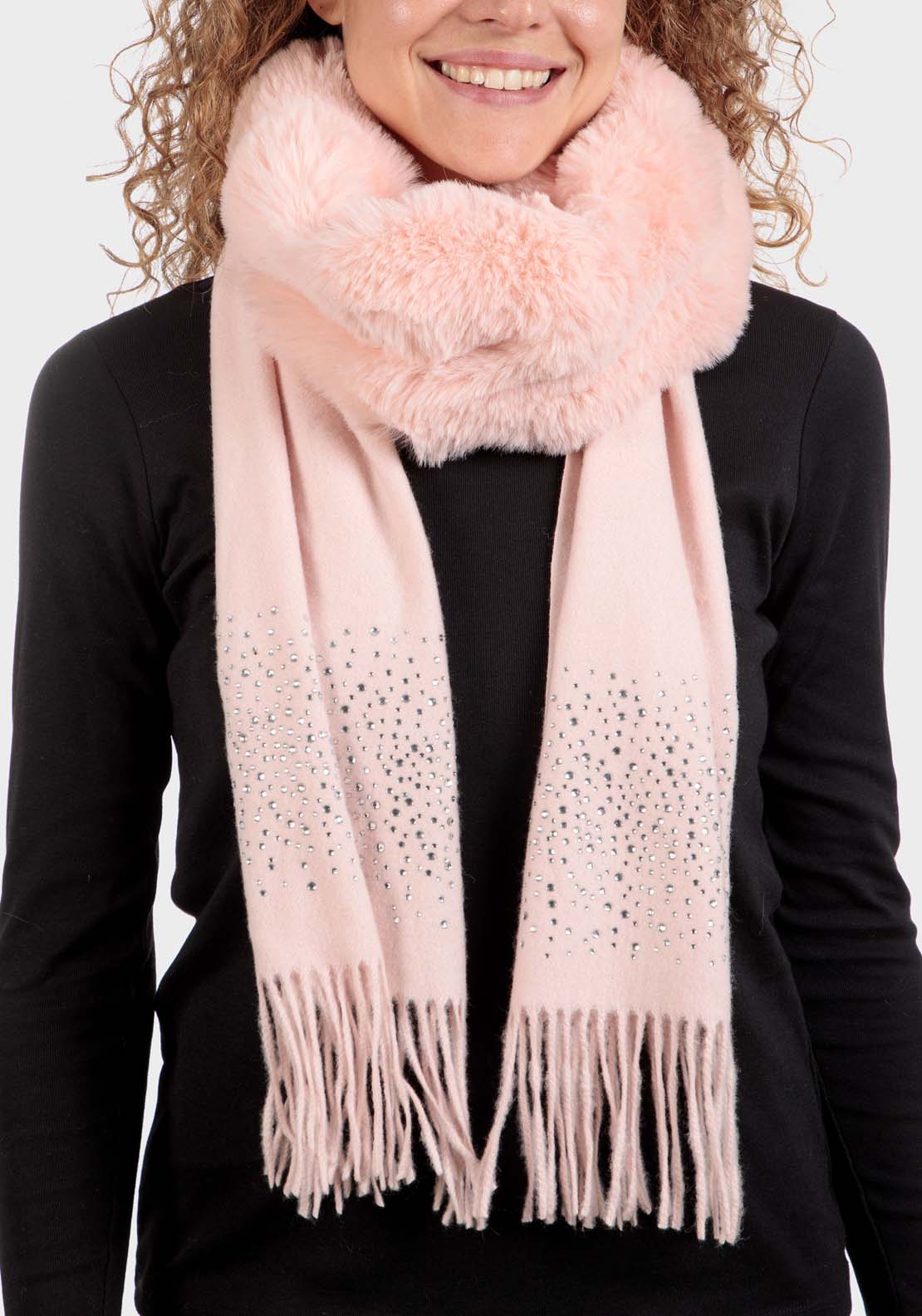 Punt Roma Scarf - Pink Petal 1 Shaws Department Stores