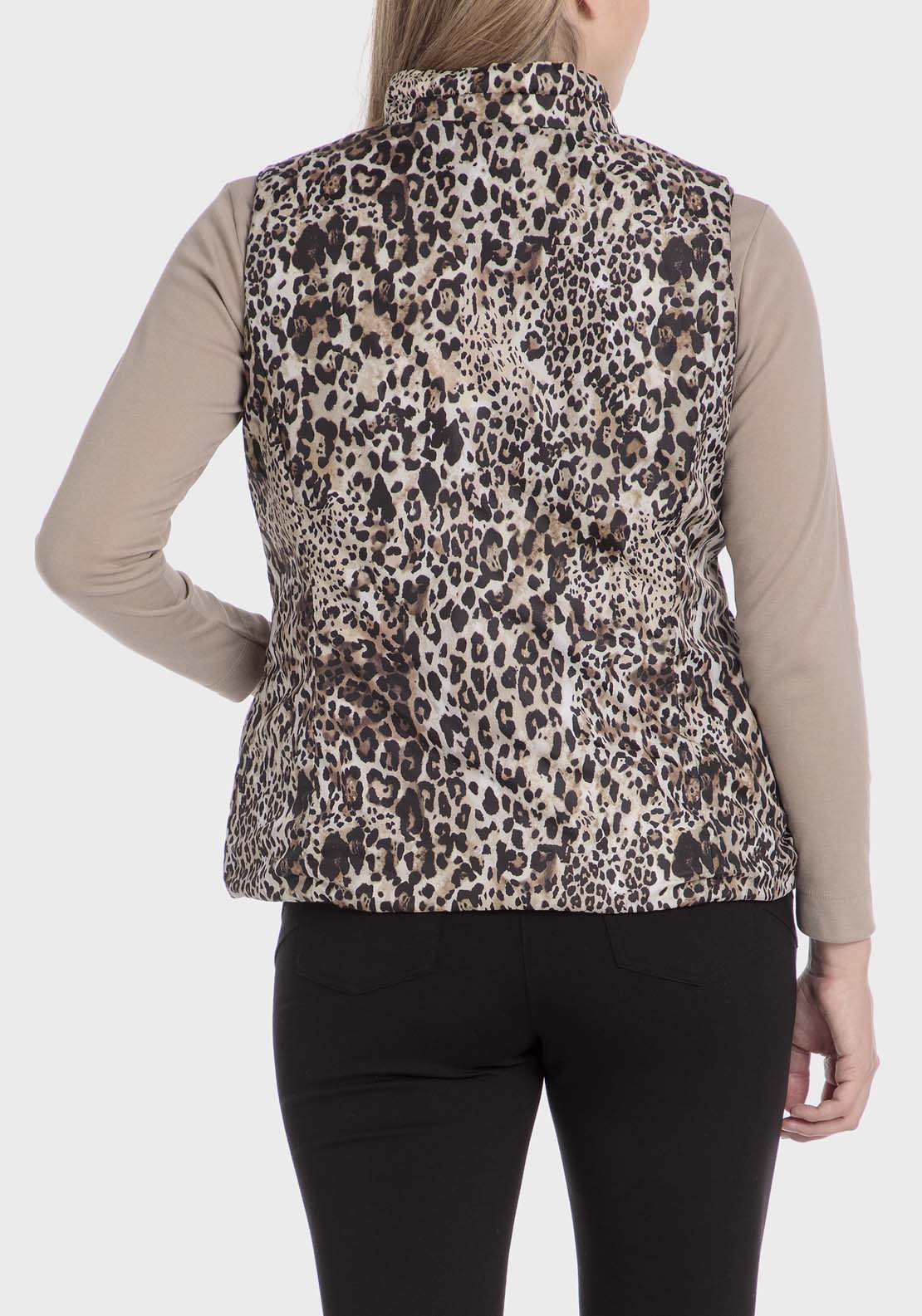 Punt Roma Reversible Waistcoat - Black 4 Shaws Department Stores