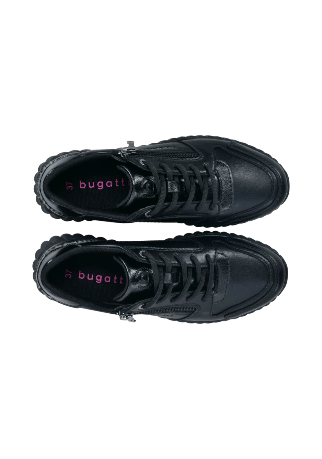 Bagatt Carini Sneaker - Black/animal Print 6 Shaws Department Stores