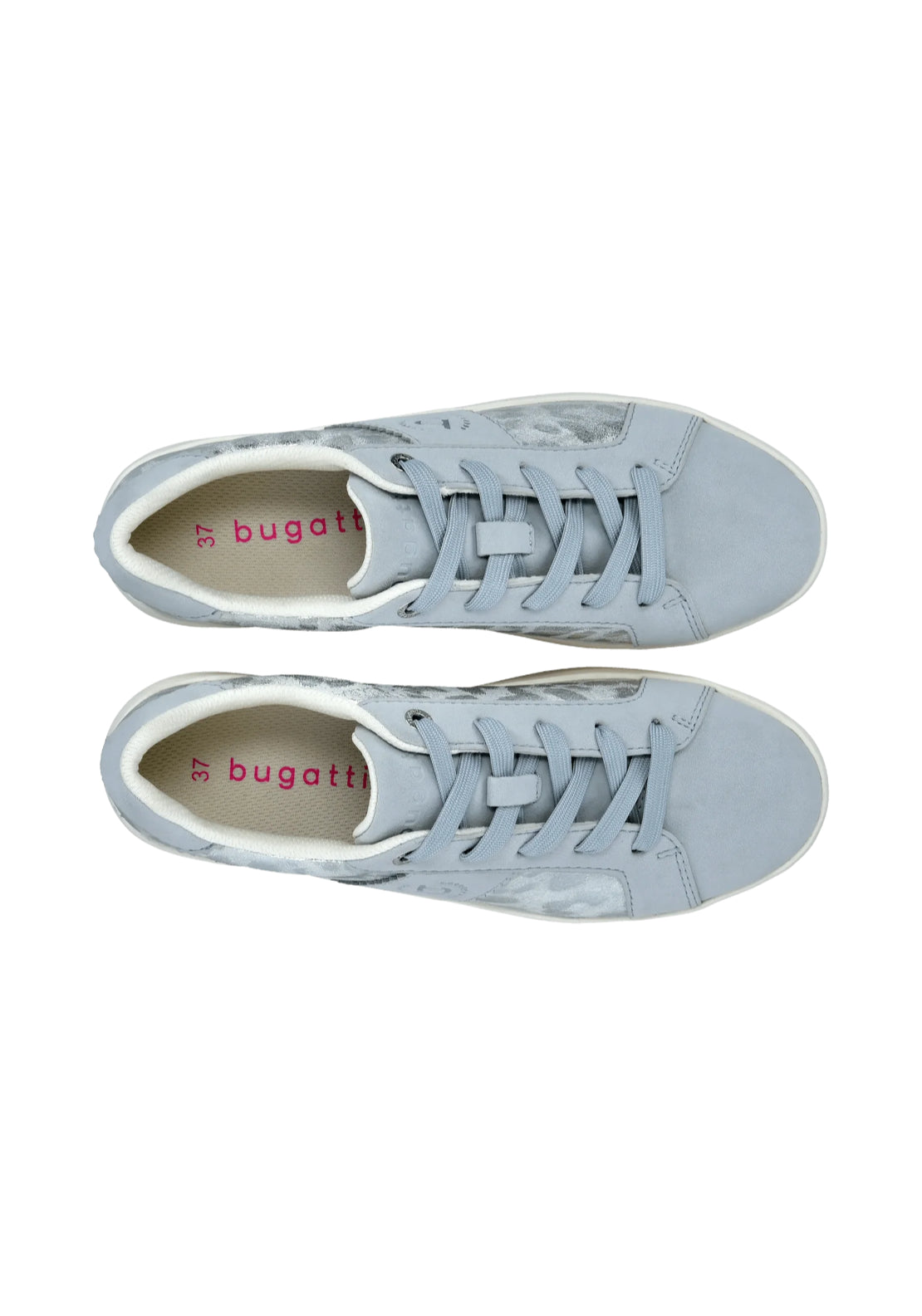 Bugatti Casual Sneaker - Light Grey/metallic 6 Shaws Department Stores