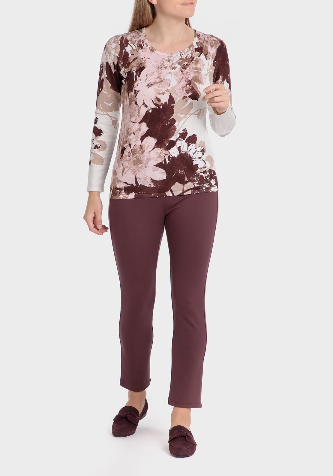 Punt Roma Ponte di roma trousers - Red 1 Shaws Department Stores