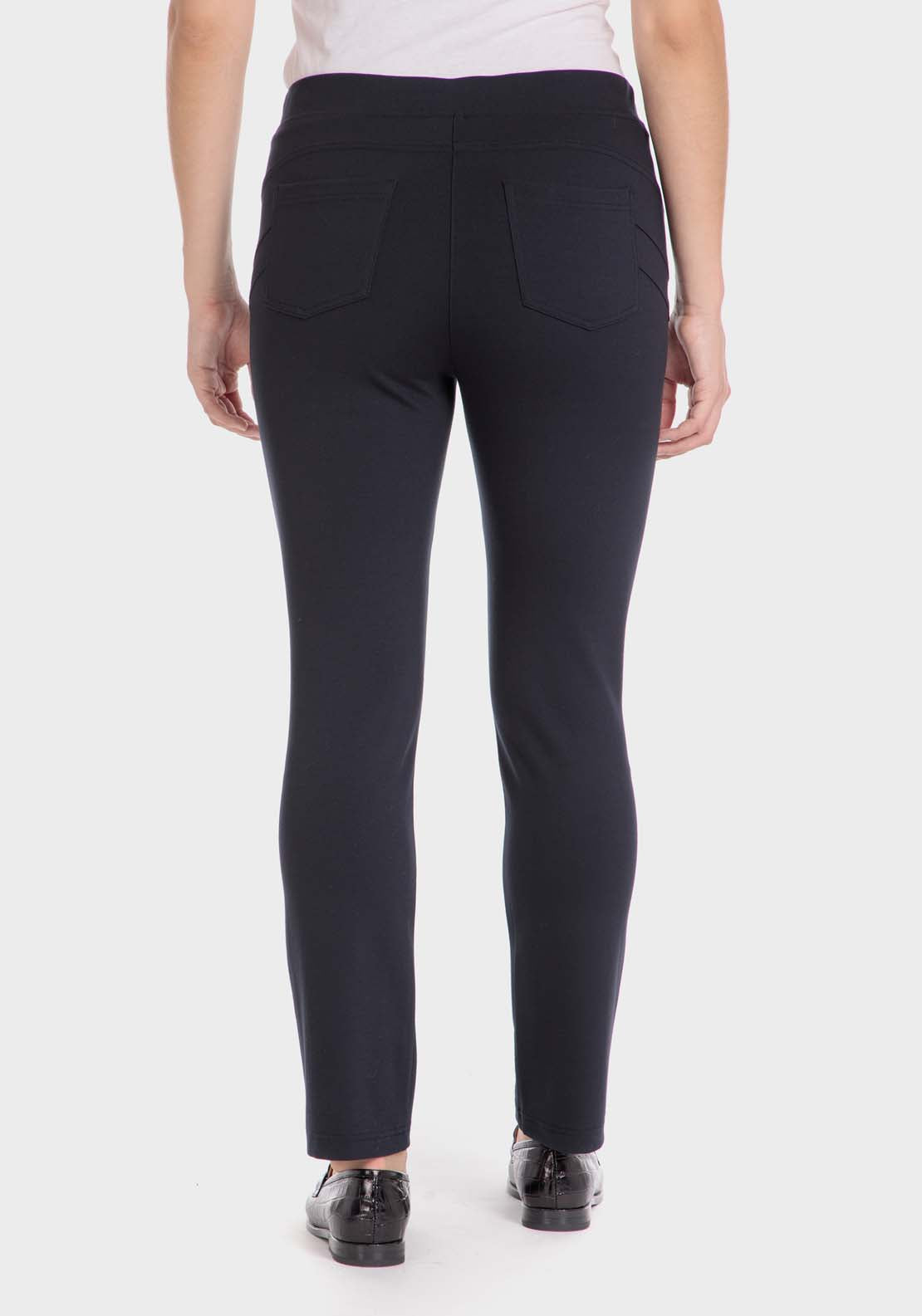 Punt Roma Push Up Trousers - Blue / Navy 2 Shaws Department Stores