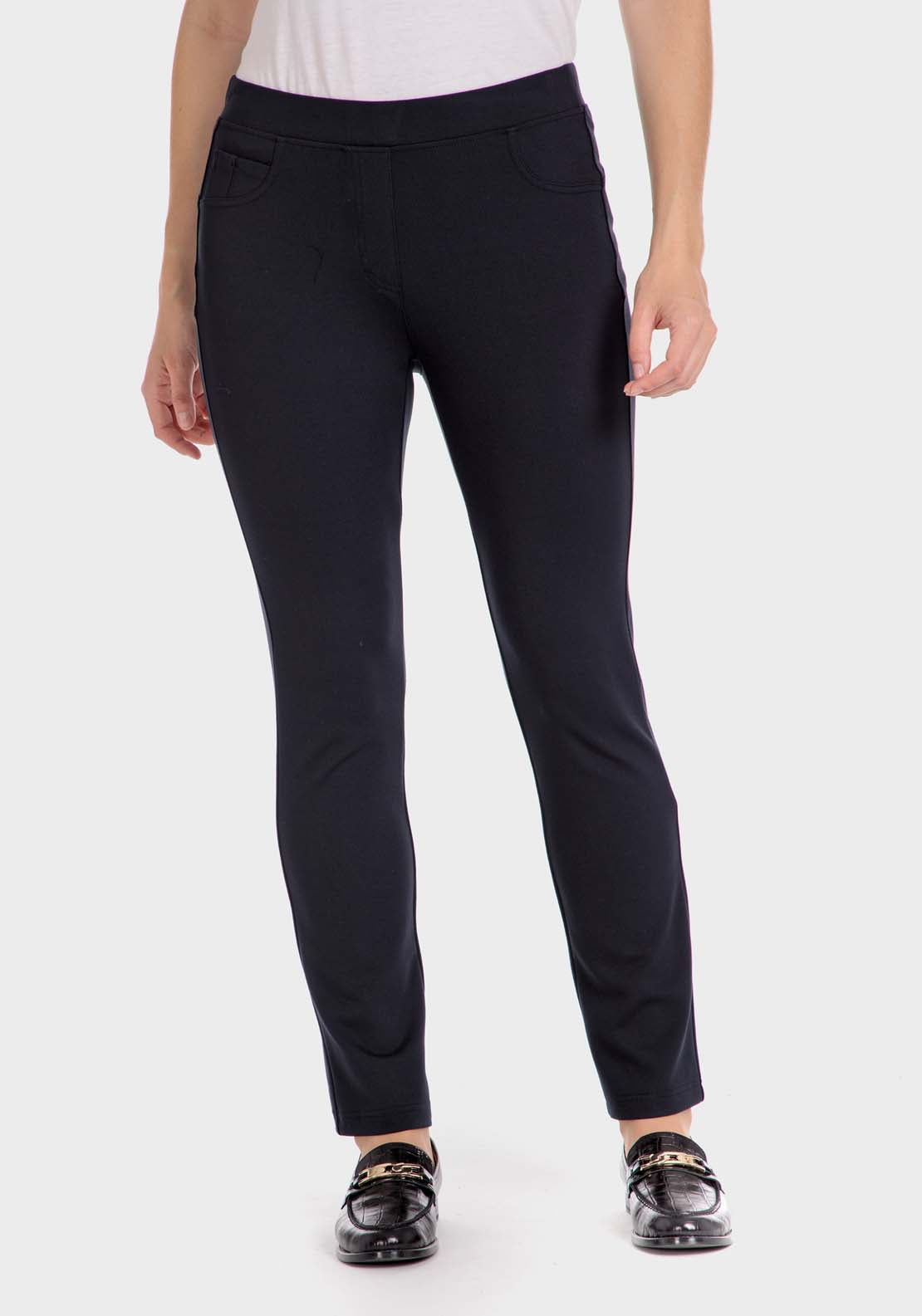 Punt Roma Push Up Trousers - Blue / Navy 1 Shaws Department Stores