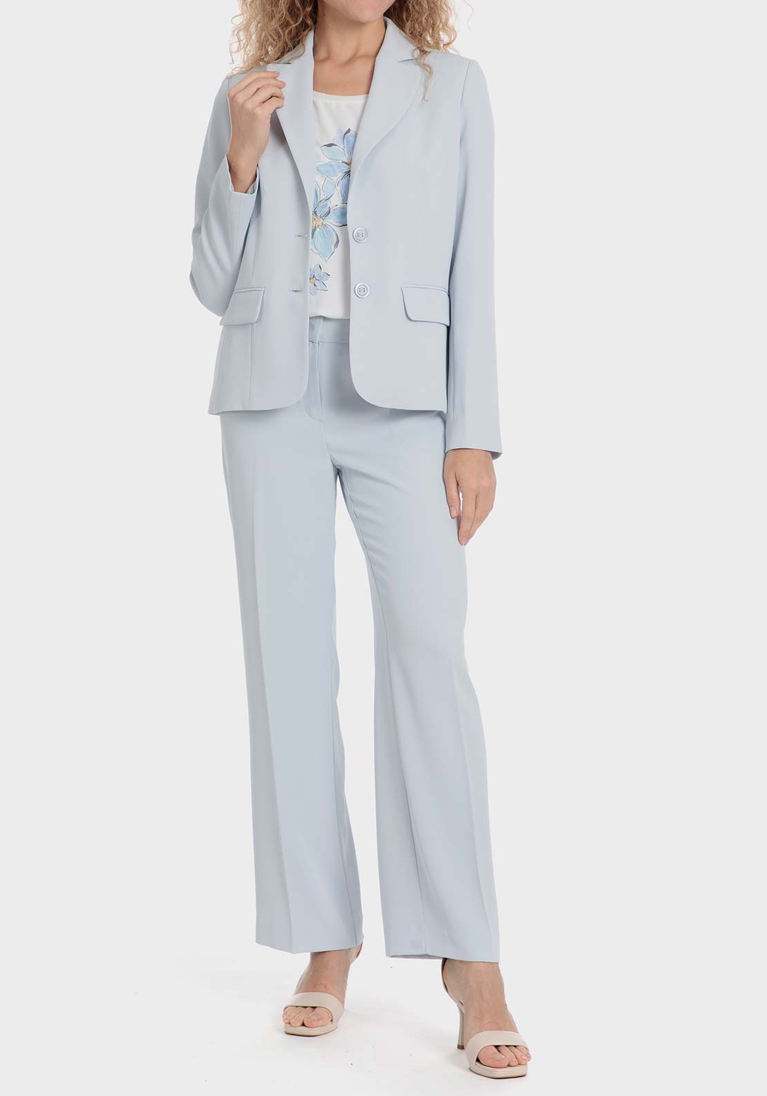 Punt Roma Blue blazer - Blue 3 Shaws Department Stores