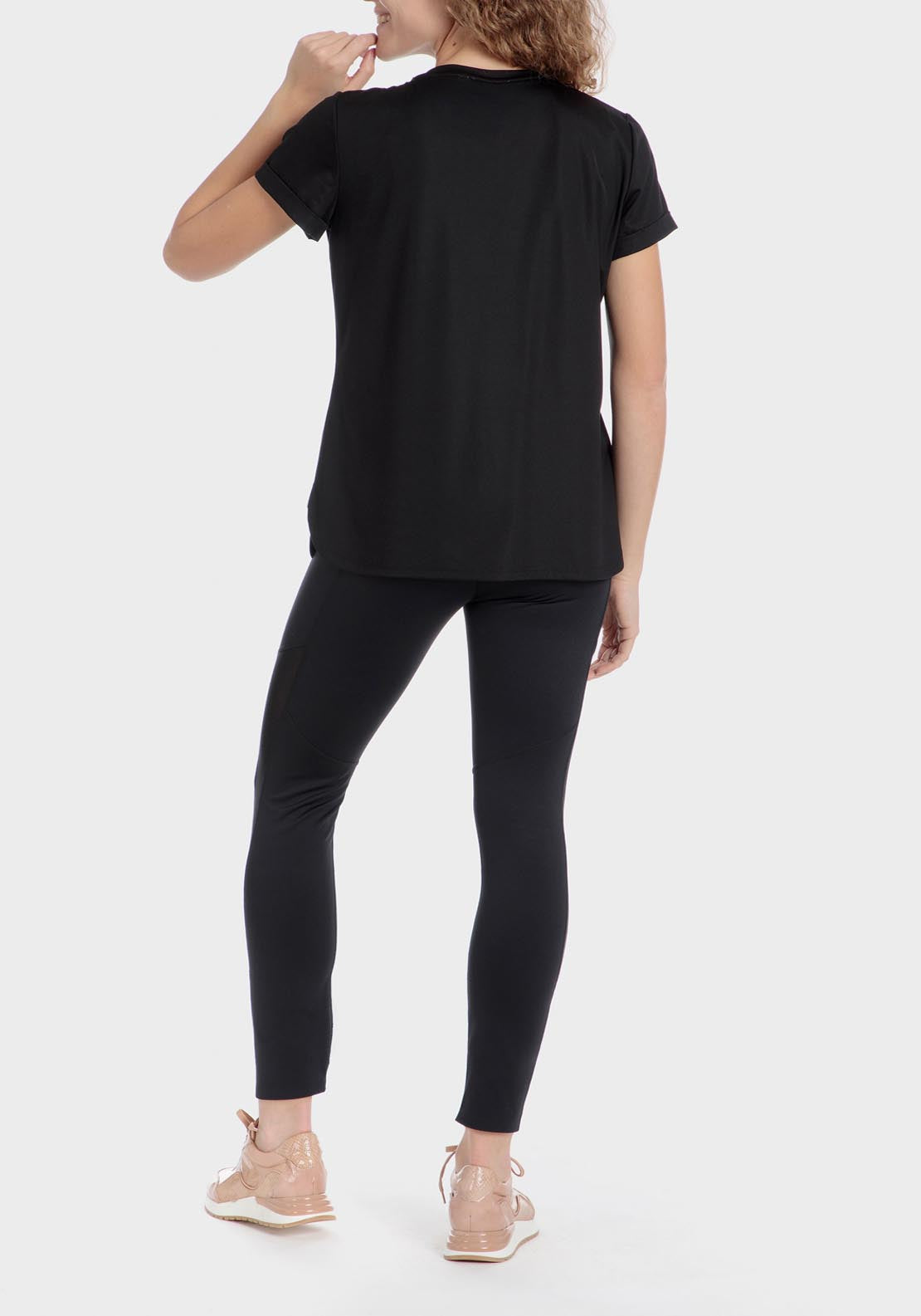 Punt Roma Sport T-Shirt - Black 4 Shaws Department Stores