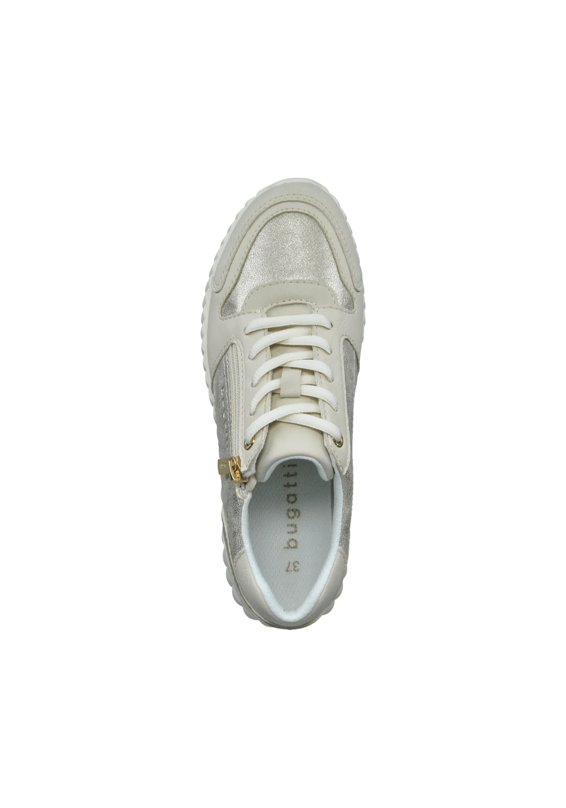Bugatti Sports Trainer - Beige/metallic 6 Shaws Department Stores