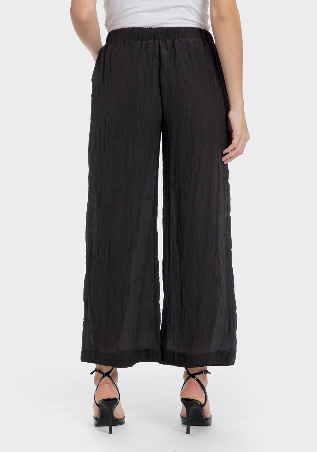Punt Roma Black Trousers - Black 1 Shaws Department Stores