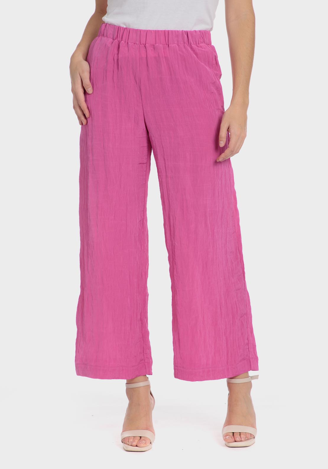 Punt Roma Fuchsia Trousers - Fuchsia 1 Shaws Department Stores