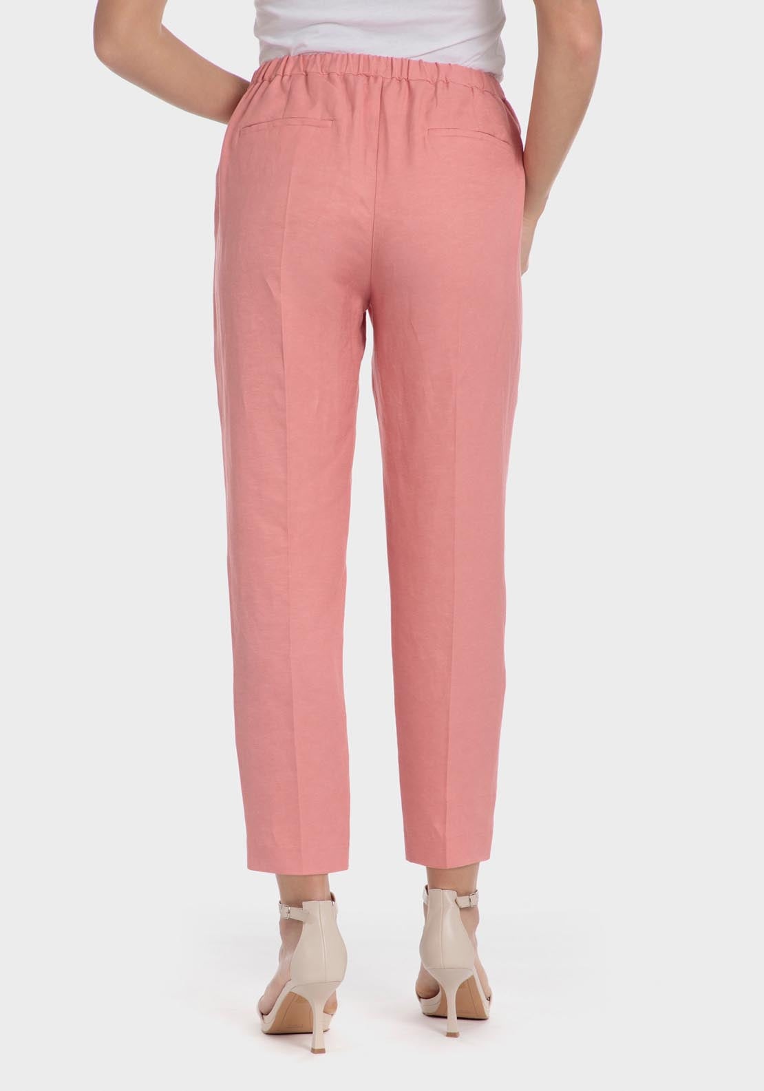 Punt Roma Pink trousers - Pink 10 Shaws Department Stores