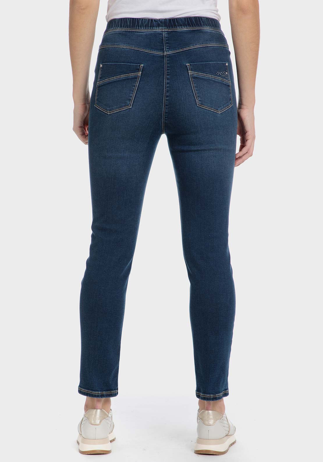 Punt Roma Super skinny trousers - Blue 2 Shaws Department Stores