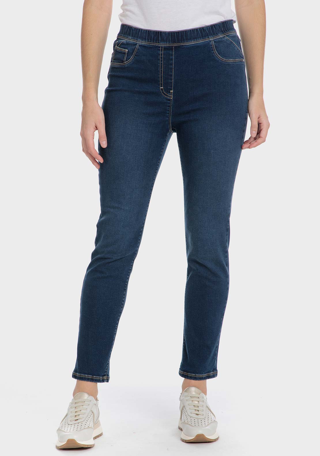 Punt Roma Super skinny trousers - Blue 1 Shaws Department Stores