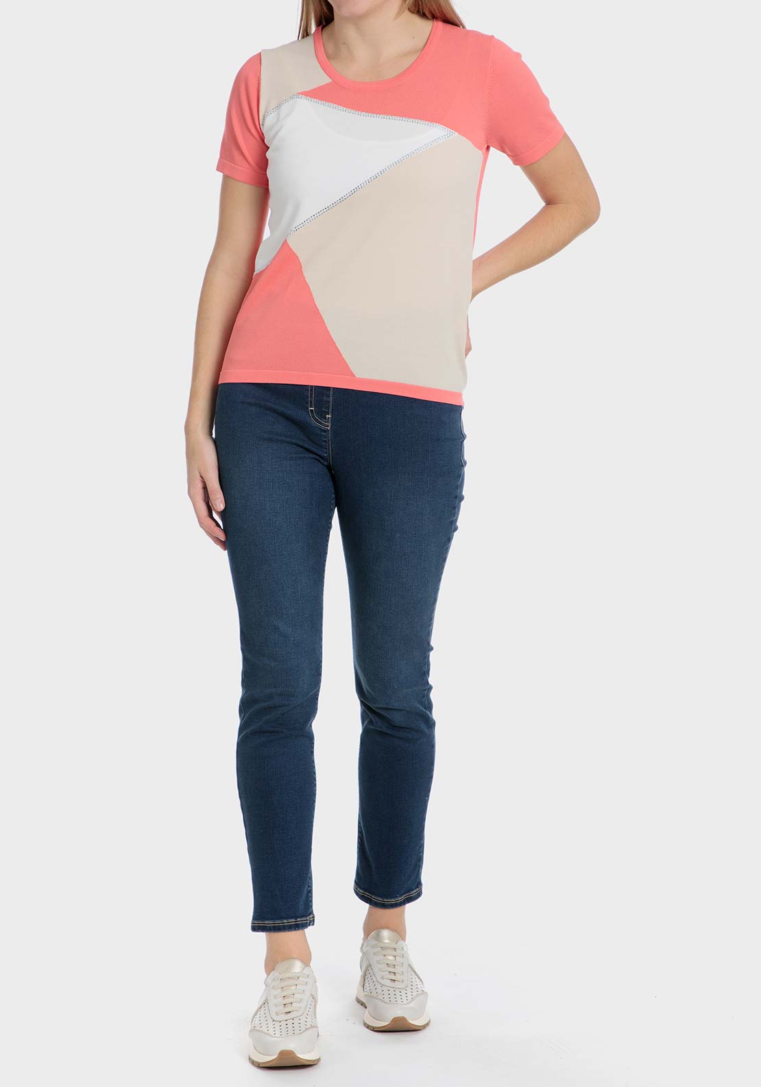 Punt Roma Super skinny trousers - Blue 3 Shaws Department Stores