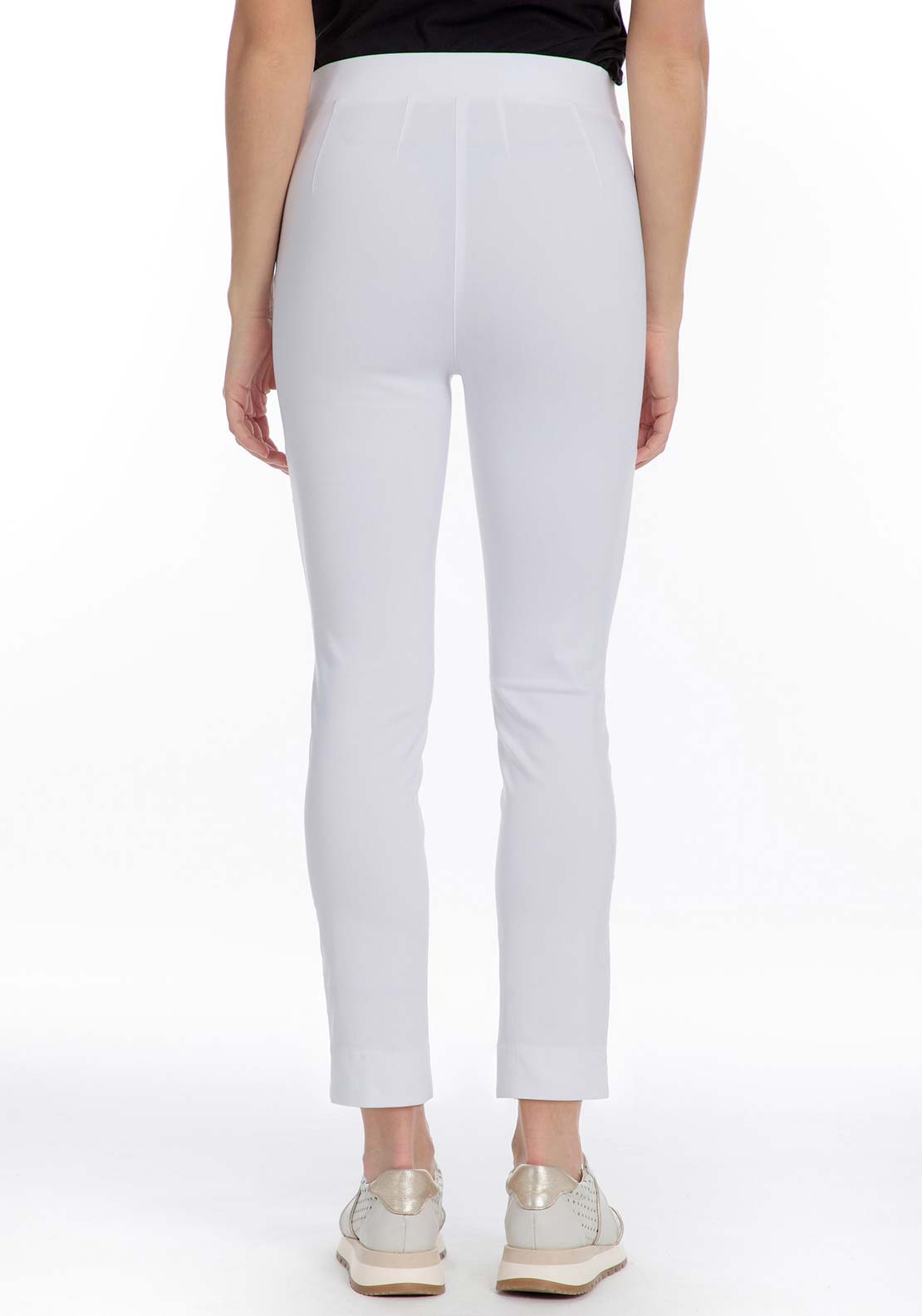 Punt Roma Capri trousers - White 2 Shaws Department Stores
