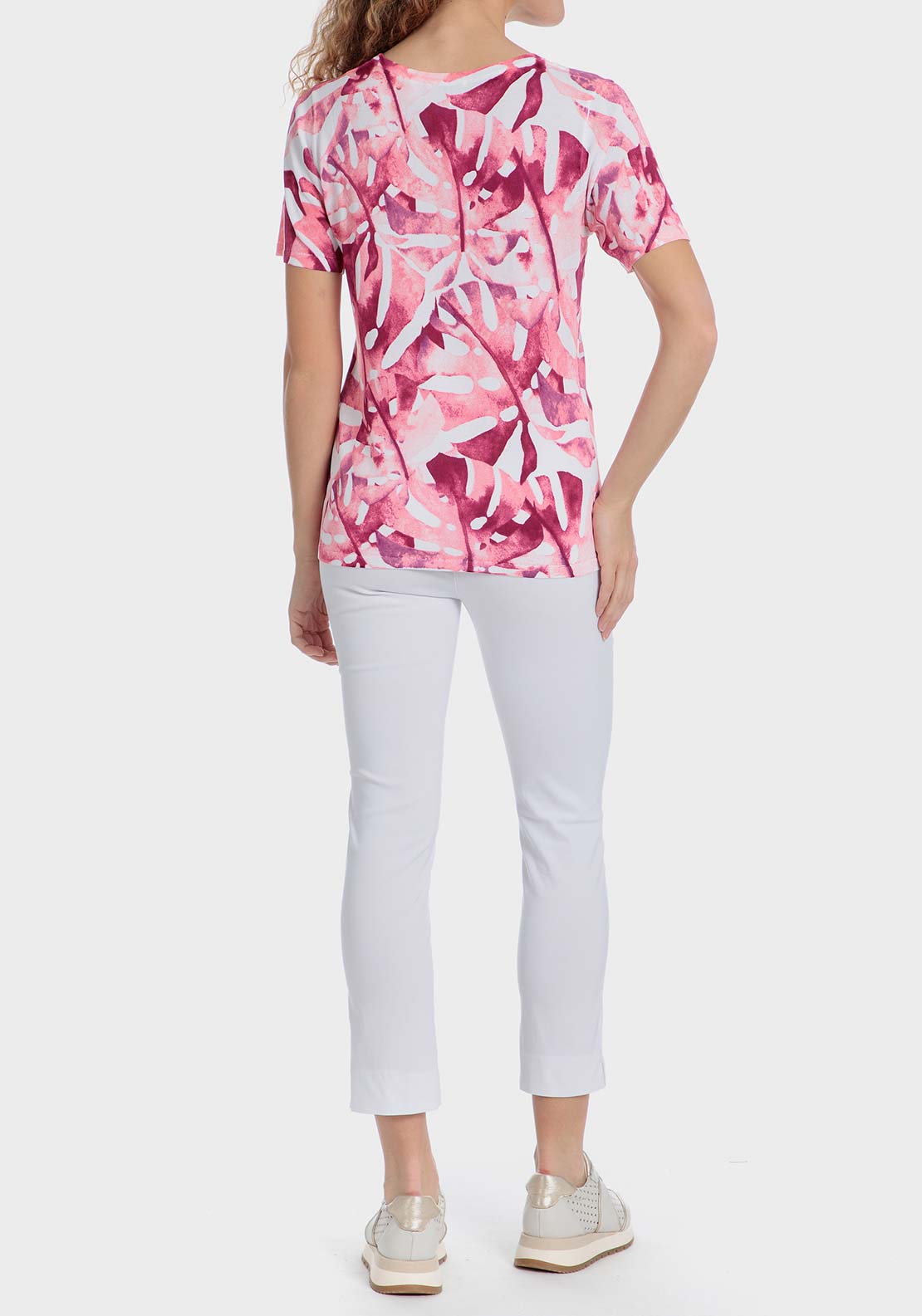 Punt Roma Capri trousers - White 4 Shaws Department Stores