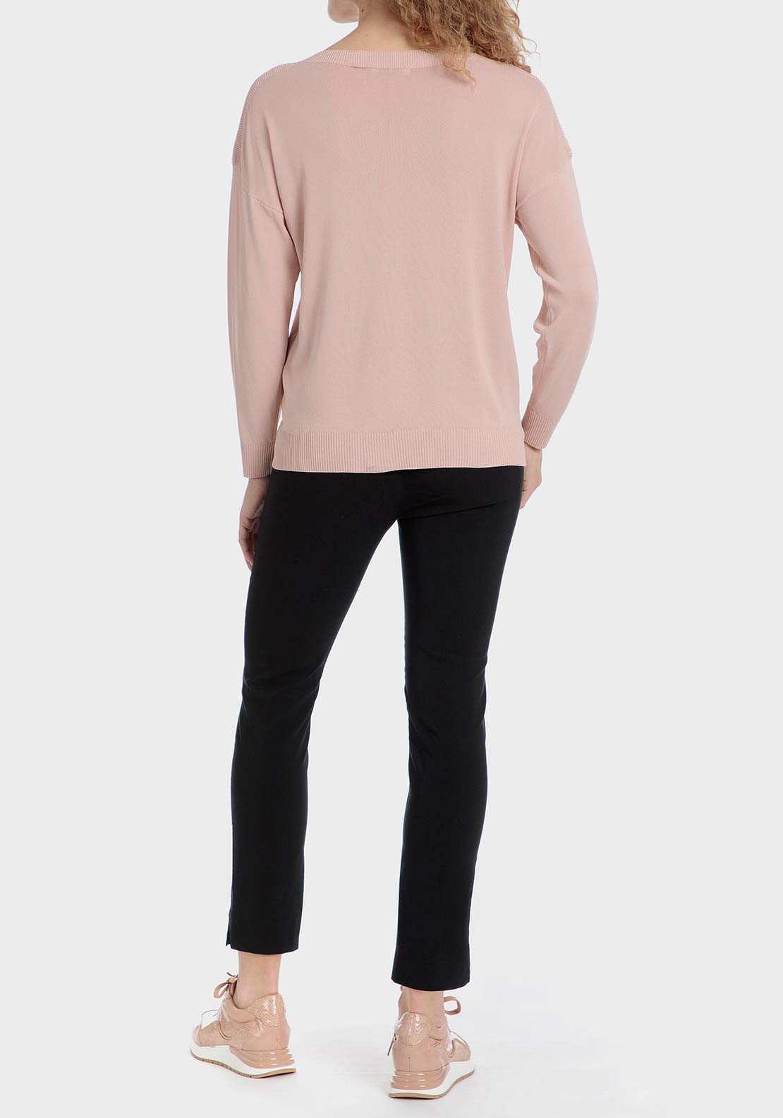 Punt Roma Capri trousers - Black 4 Shaws Department Stores