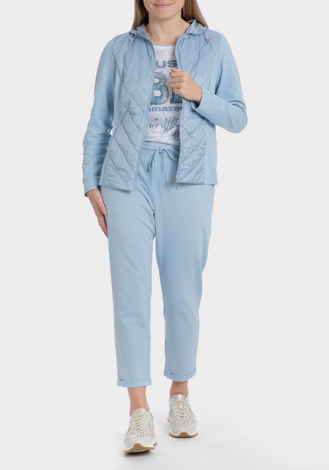 Punt Roma Blue Trousers - Blue 1 Shaws Department Stores
