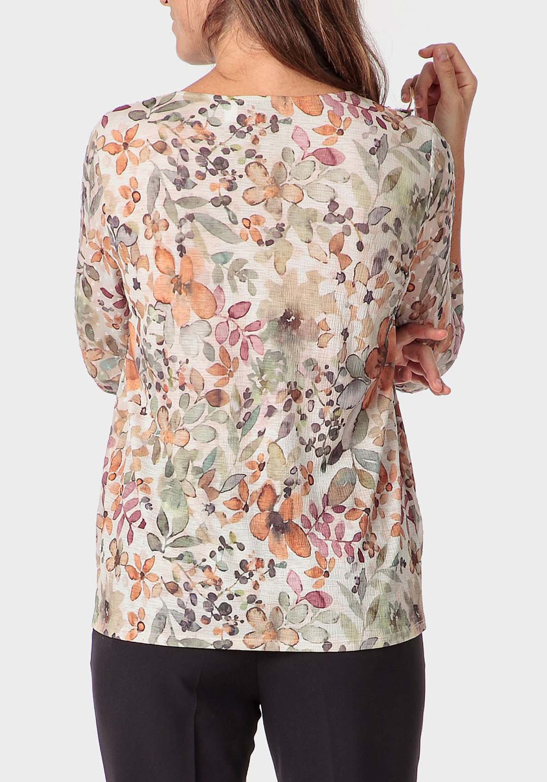 Punt Roma Plumetti T-Shirt - Green Agate 2 Shaws Department Stores