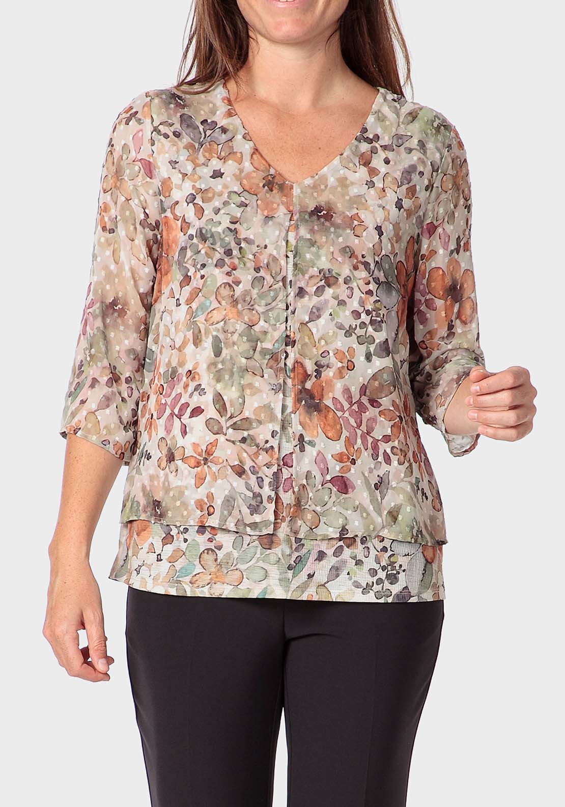 Punt Roma Plumetti T-Shirt - Green Agate 1 Shaws Department Stores