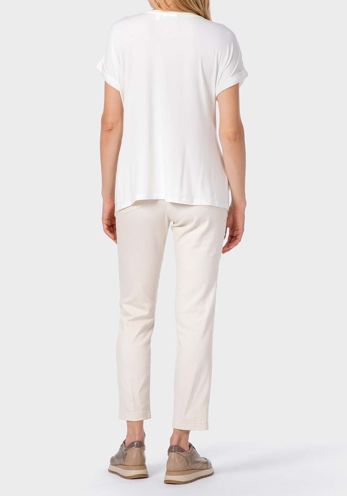 Printed T-Shirt - White