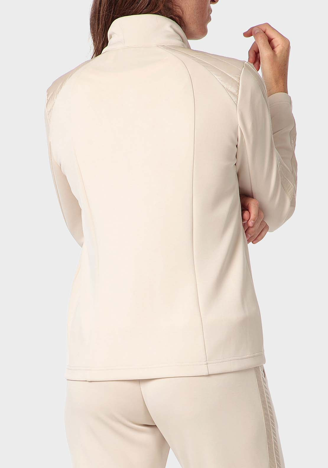 Punt Roma Padded Jacket - Beige Sand 2 Shaws Department Stores