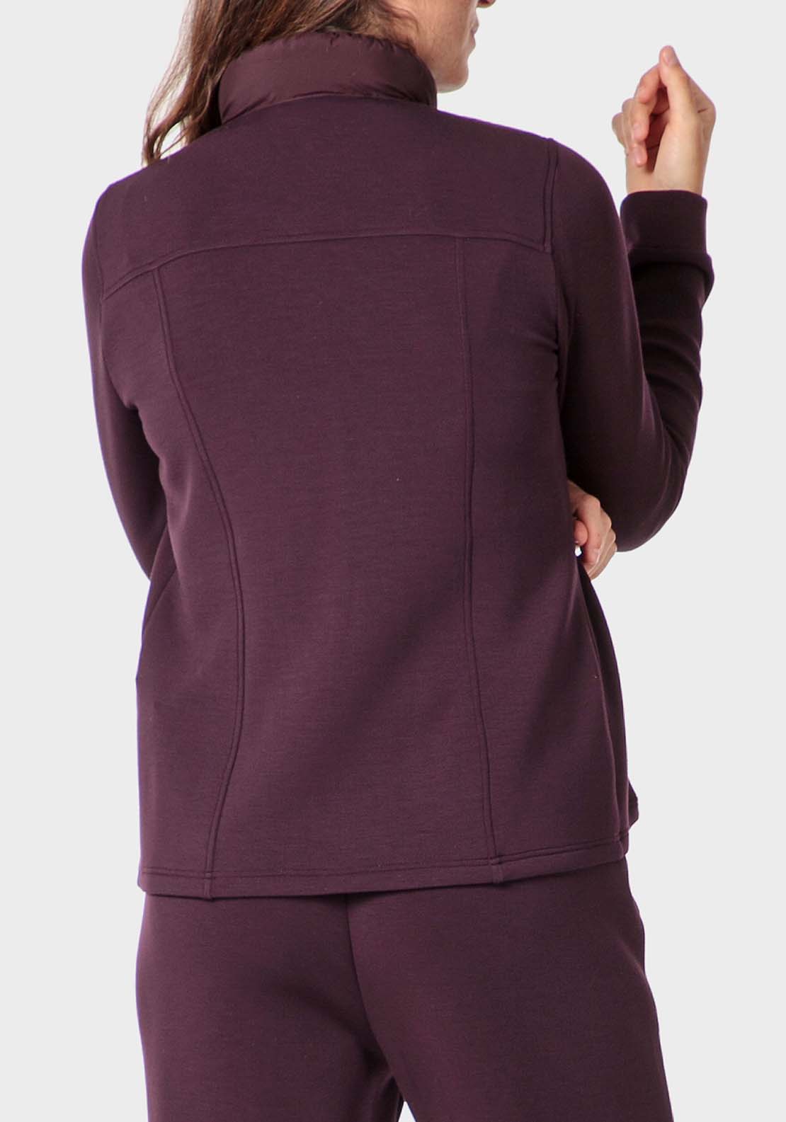 Punt Roma Padded Jacket - Purple 2 Shaws Department Stores