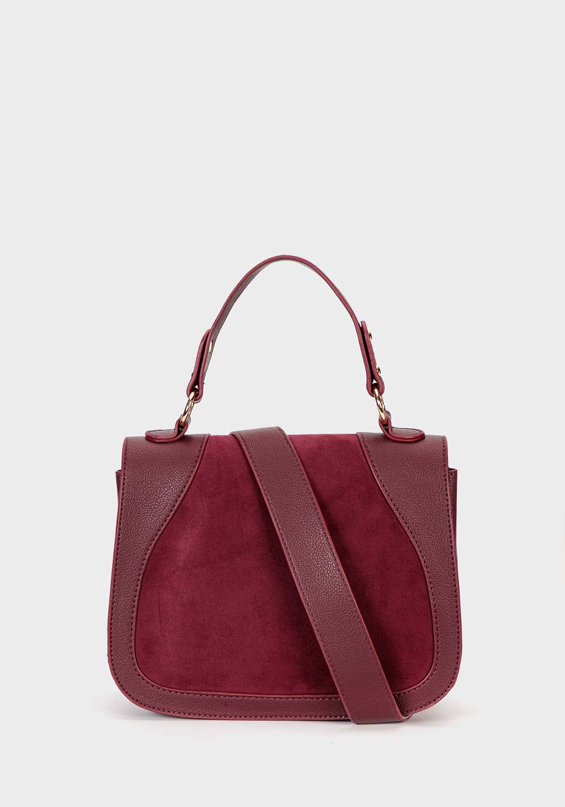Punt Roma Maroon Bag - Red 1 Shaws Department Stores