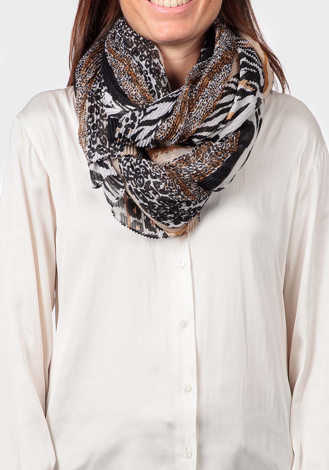 Punt Roma Scarf - Black 1 Shaws Department Stores