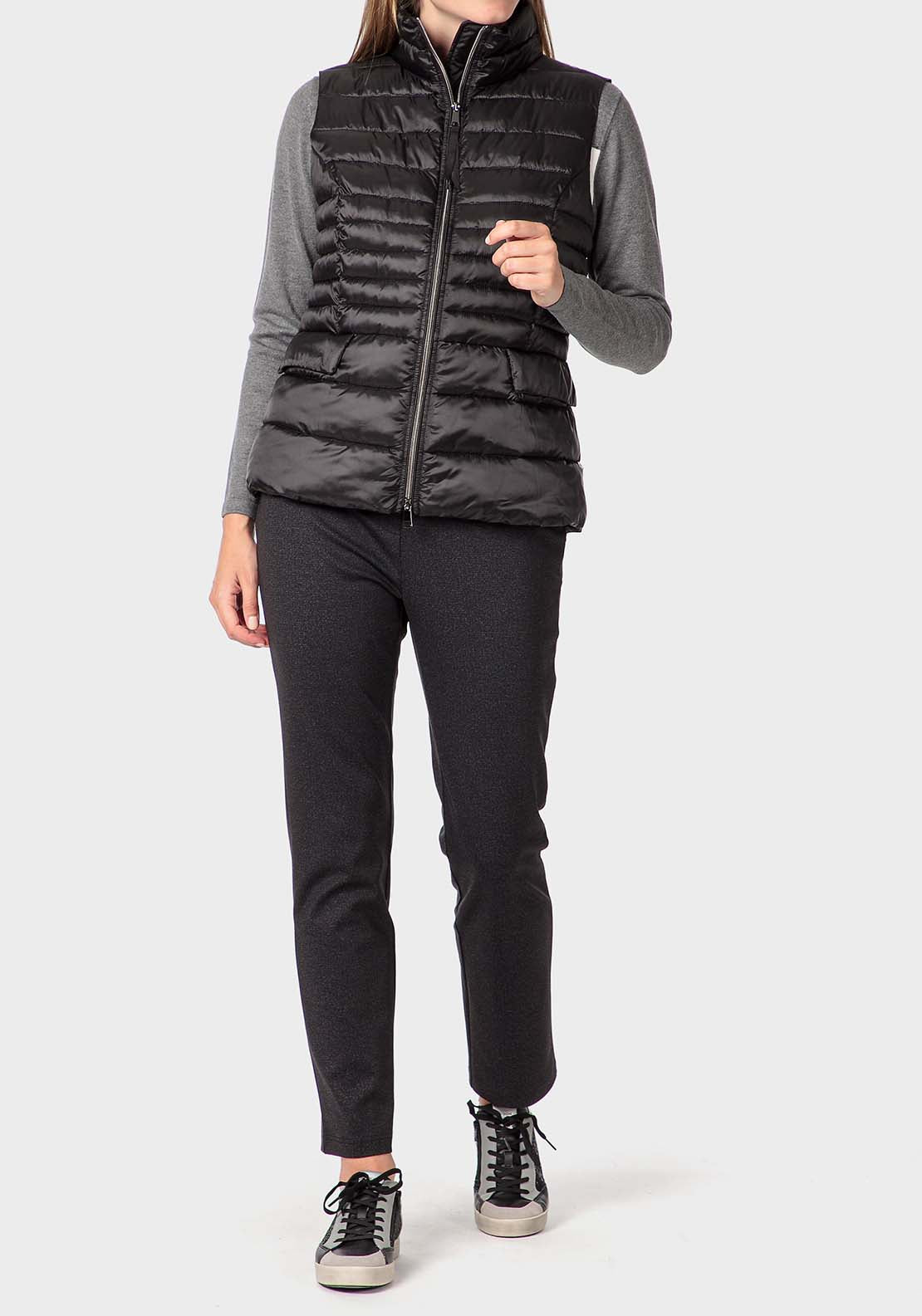 Punt Roma Waistcoat - Black 3 Shaws Department Stores