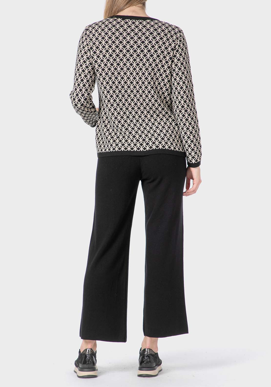 Jacquard Jacket - Black