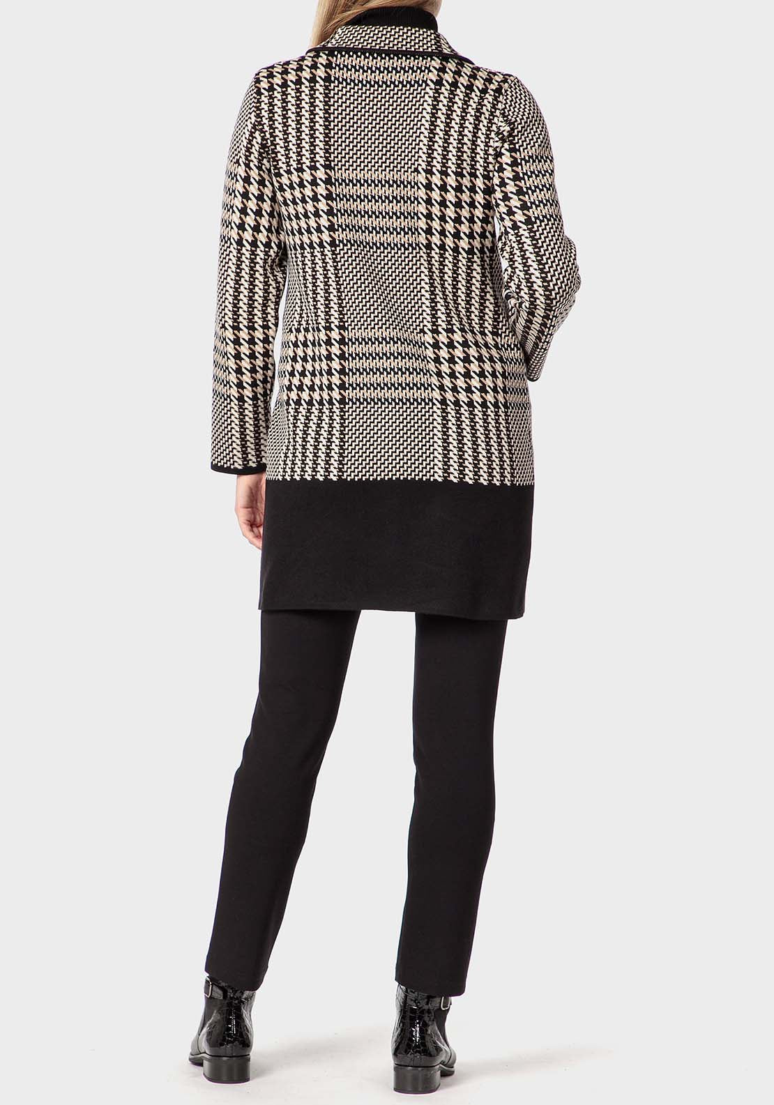 Punt Roma Long Jacket - Black 4 Shaws Department Stores