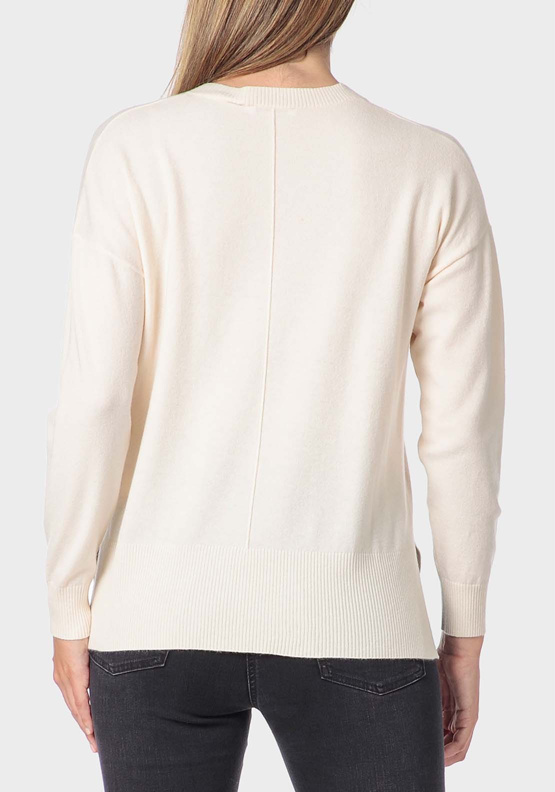 Punt Roma Sweater - Beige 2 Shaws Department Stores