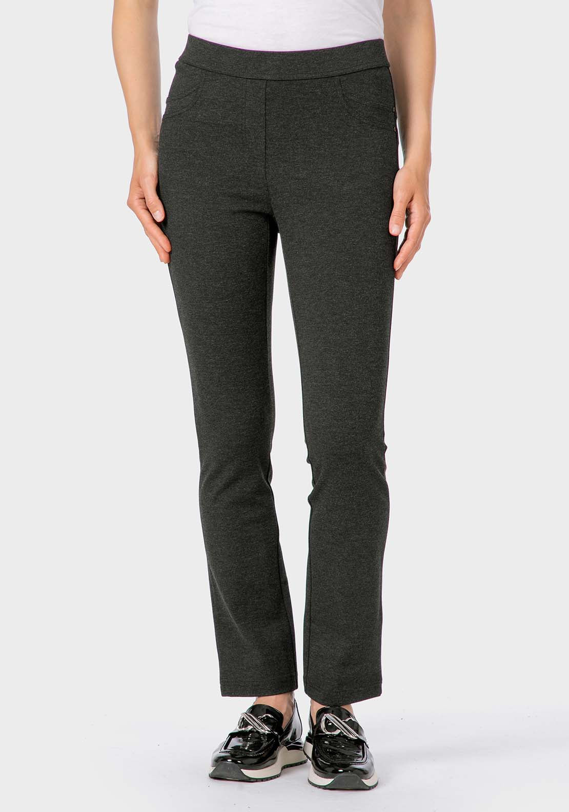 Push Up Trousers - Grey