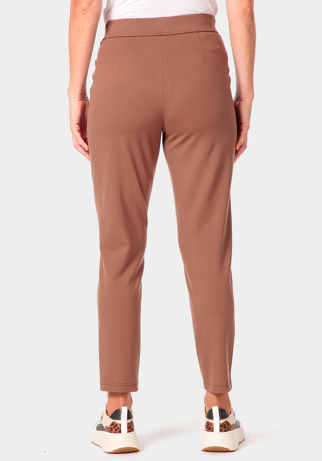 Punt Roma Ponte Di Roma Trousers - Brown 2 Shaws Department Stores
