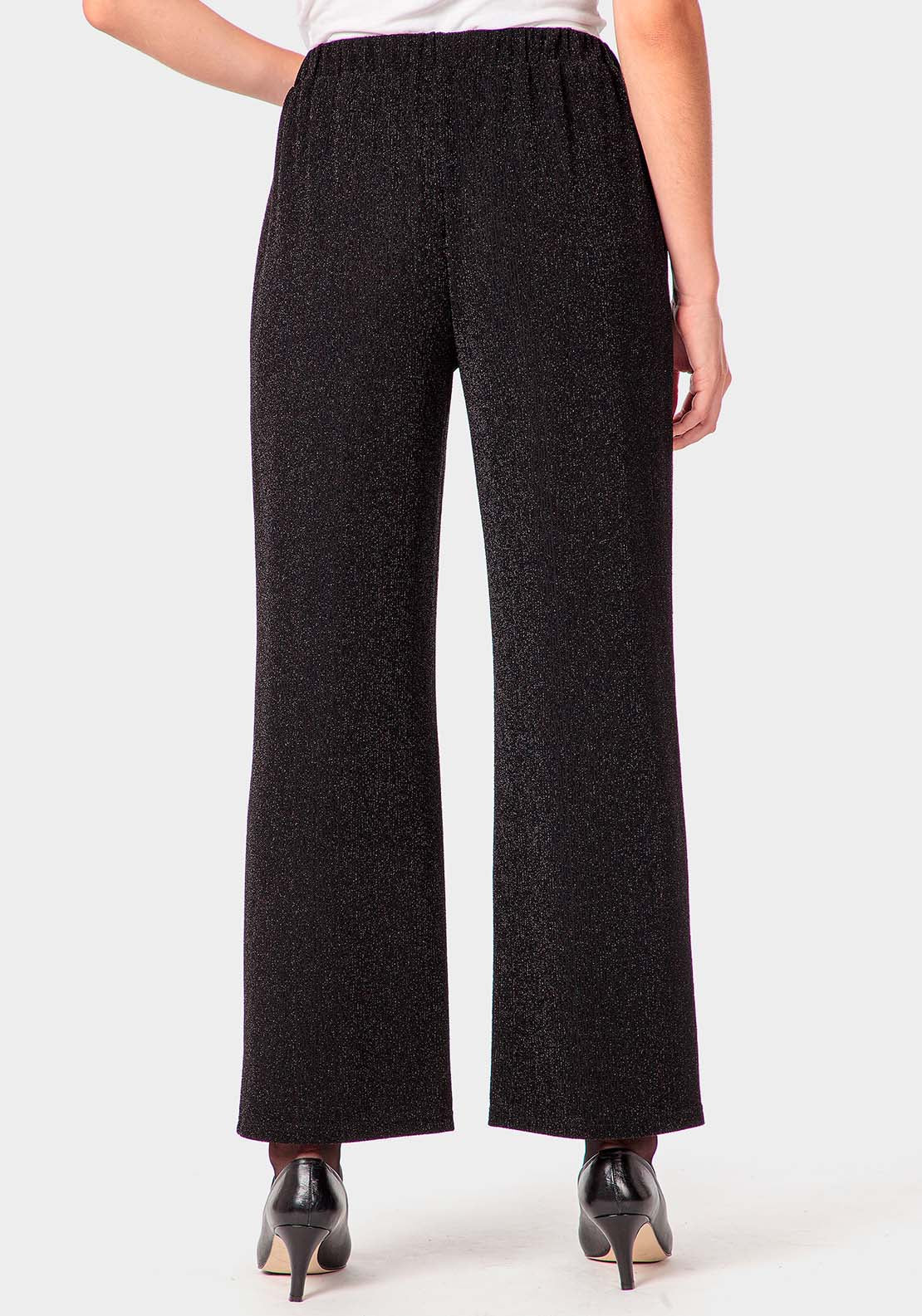 Punt Roma Black Trousers - Black 2 Shaws Department Stores