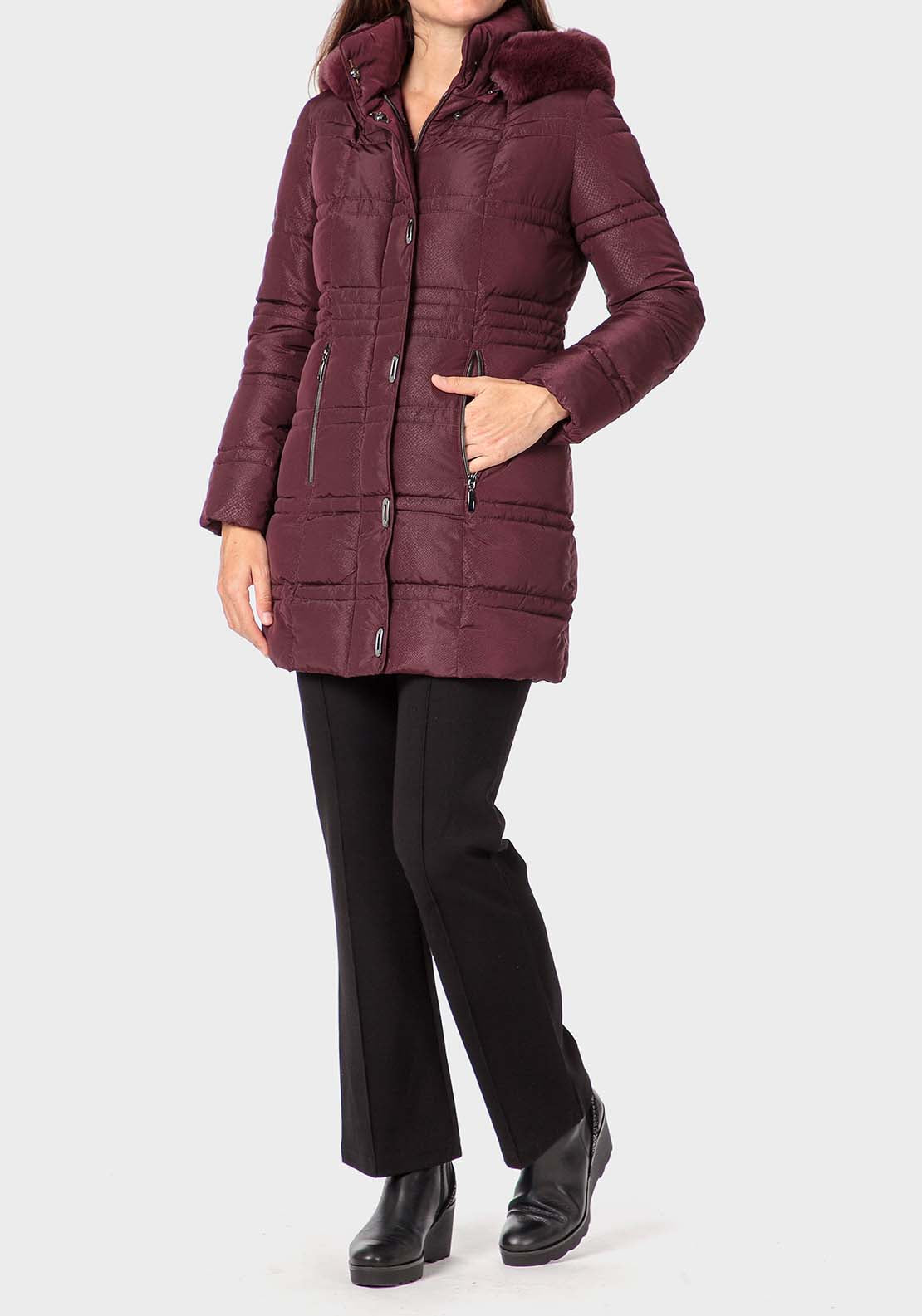 Punt Roma Fantasy Parka - Red 4 Shaws Department Stores