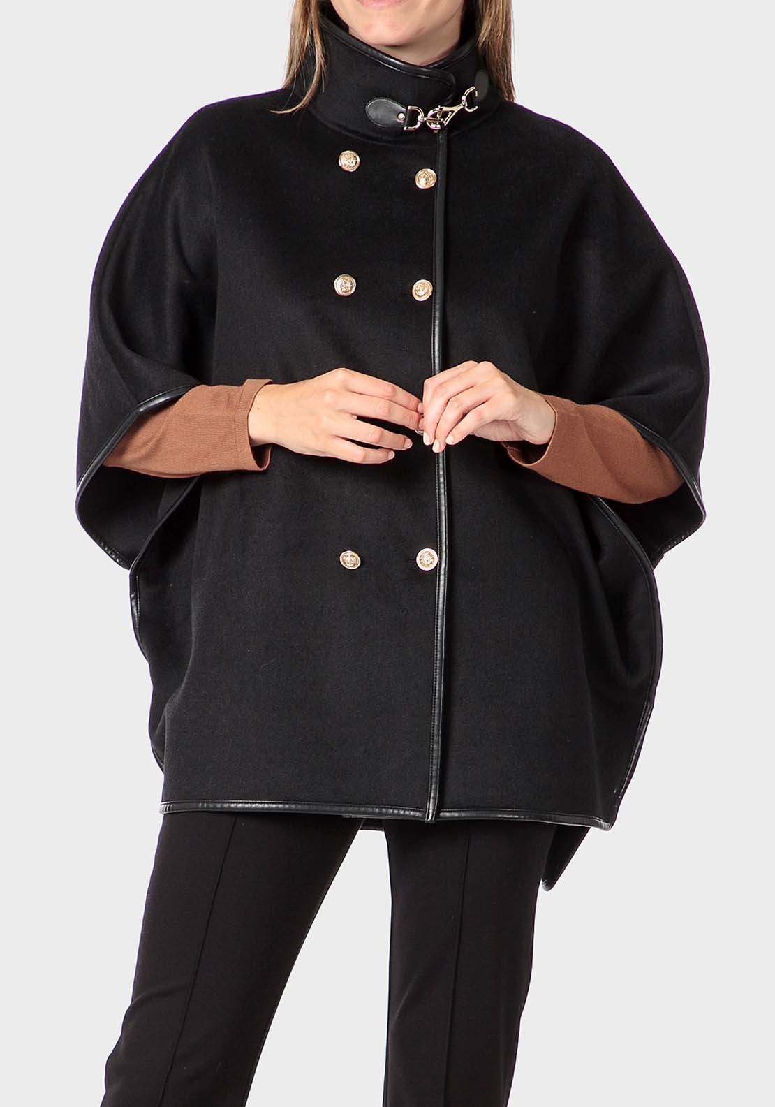 Punt Roma Black Cape - Black 1 Shaws Department Stores