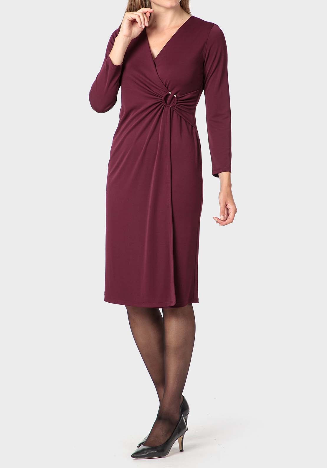 Punt Roma Criss-Cross Dress - Red 1 Shaws Department Stores