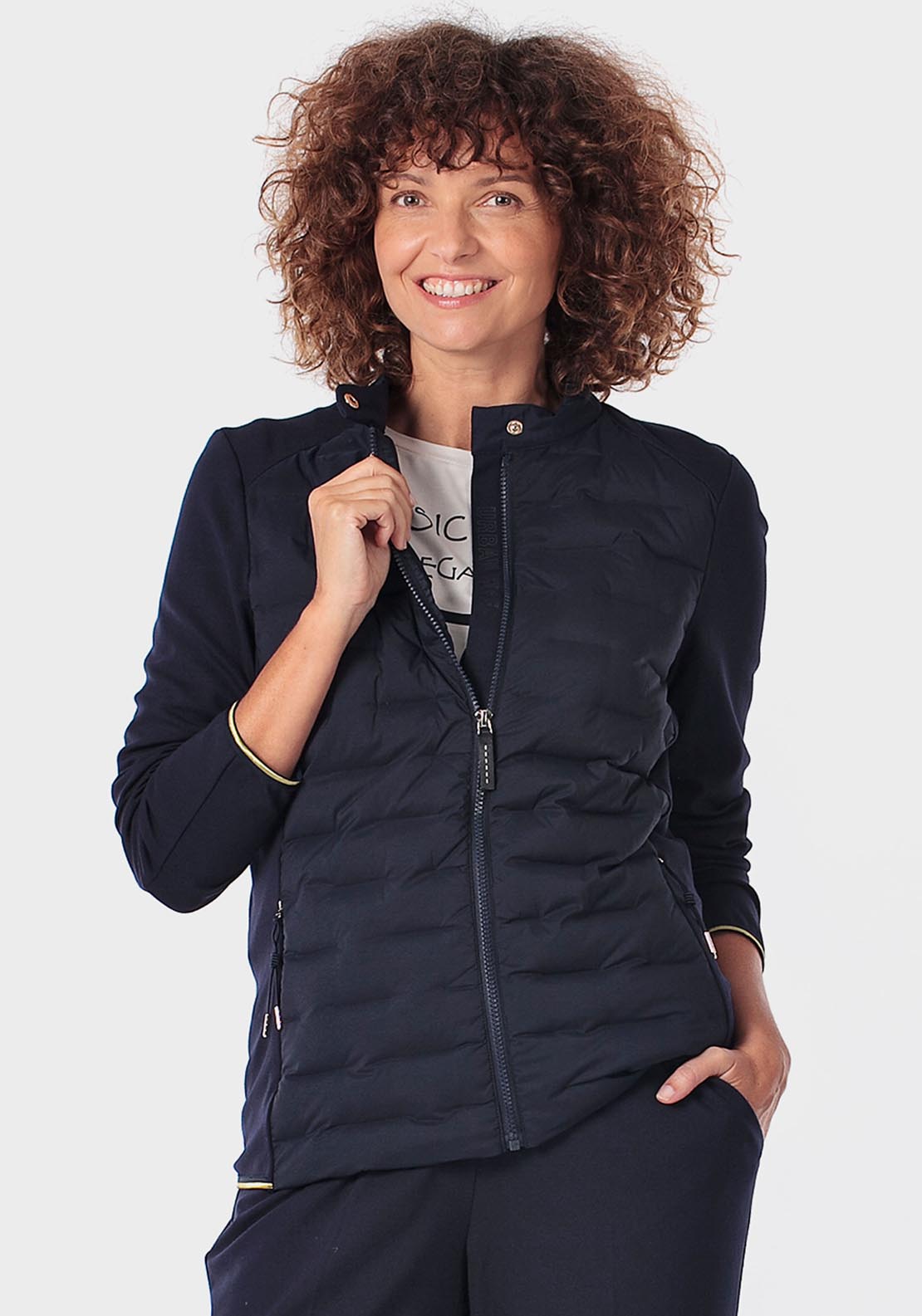 Padded Jacket - Blue Navy