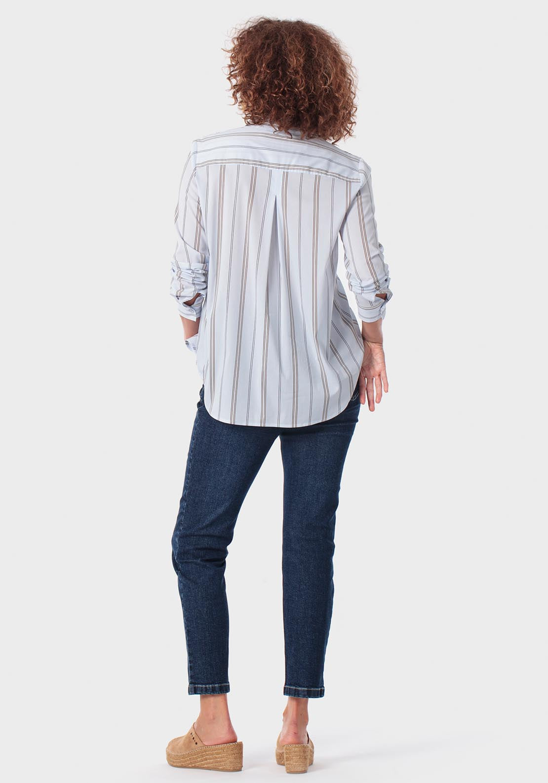 Striped Shirt - Blue Sky