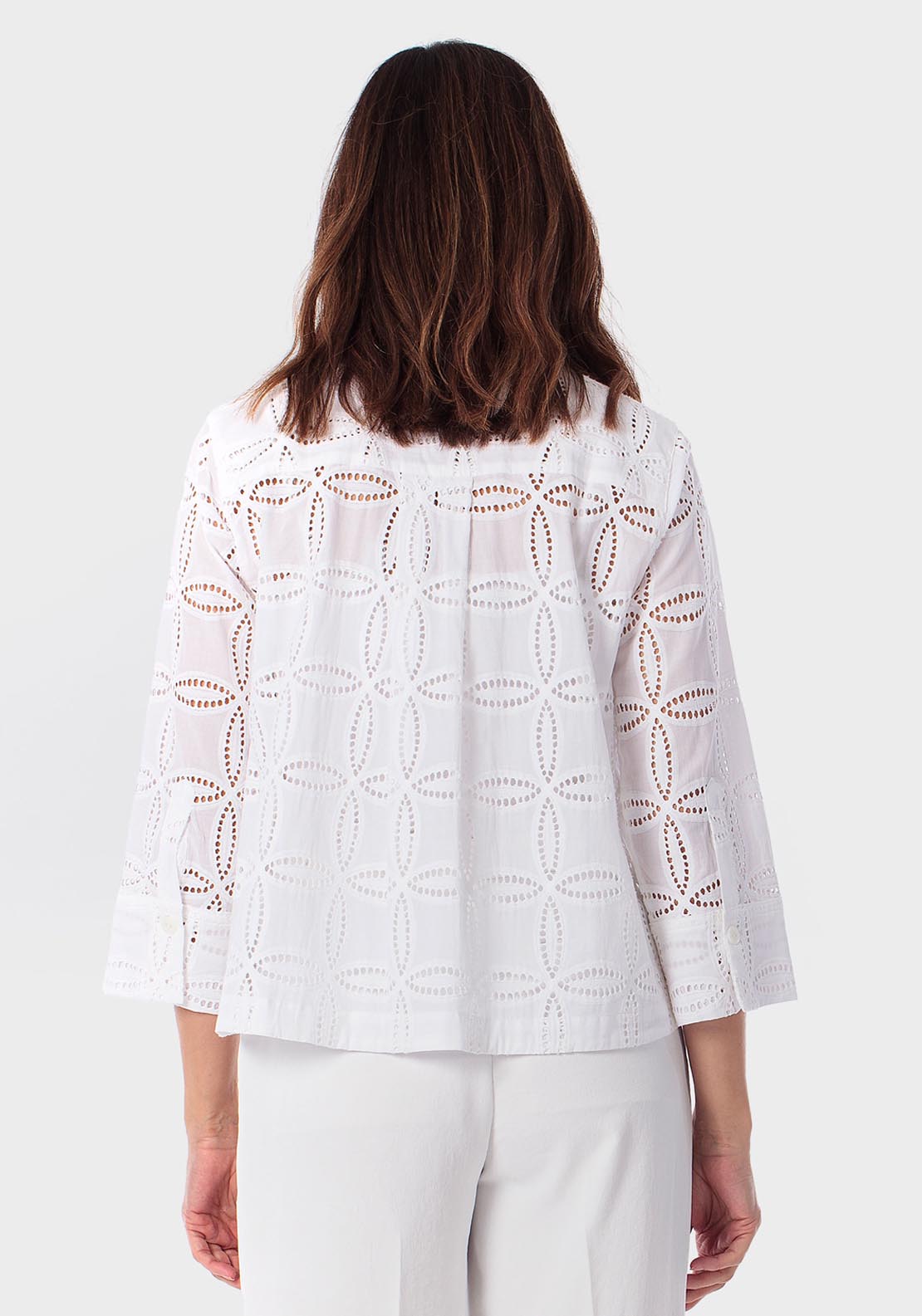 Embroidered Shirt - White