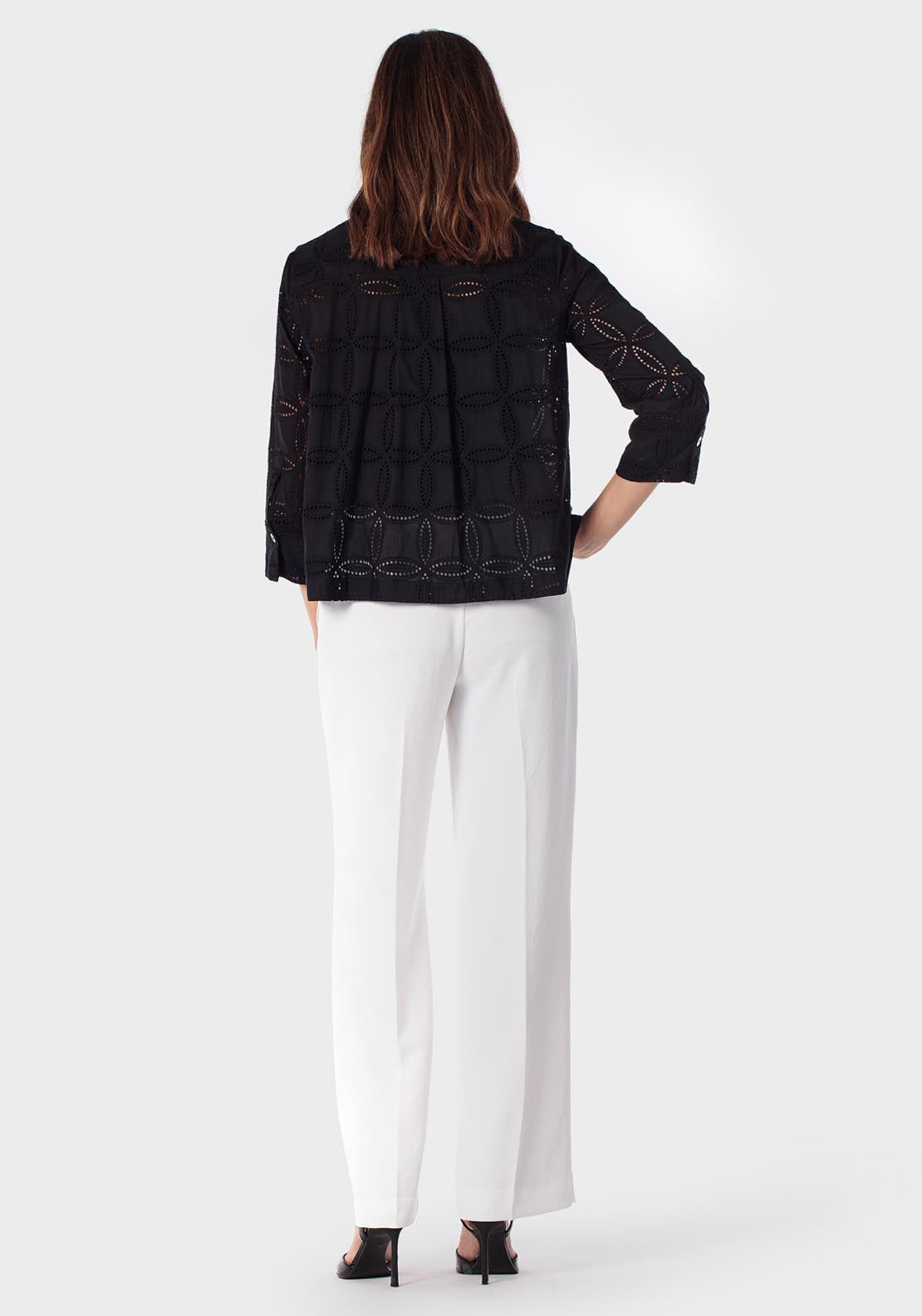 Embroidered Shirt - Black