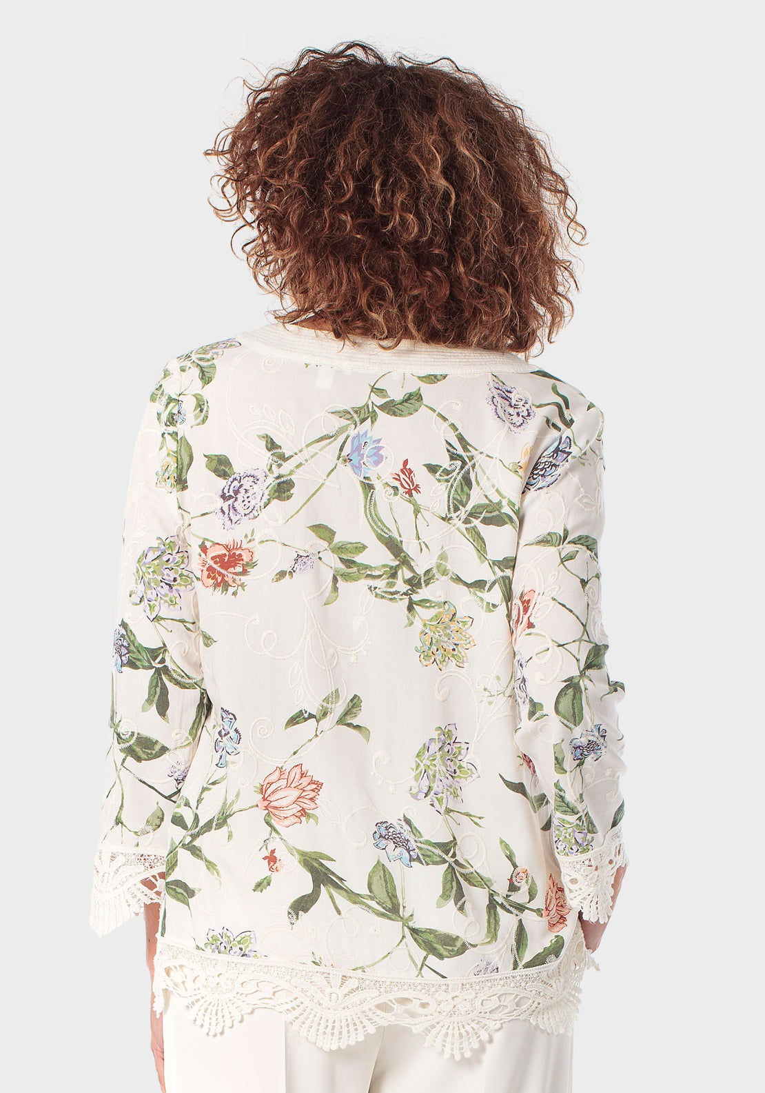 Embroidered Blouse - Green