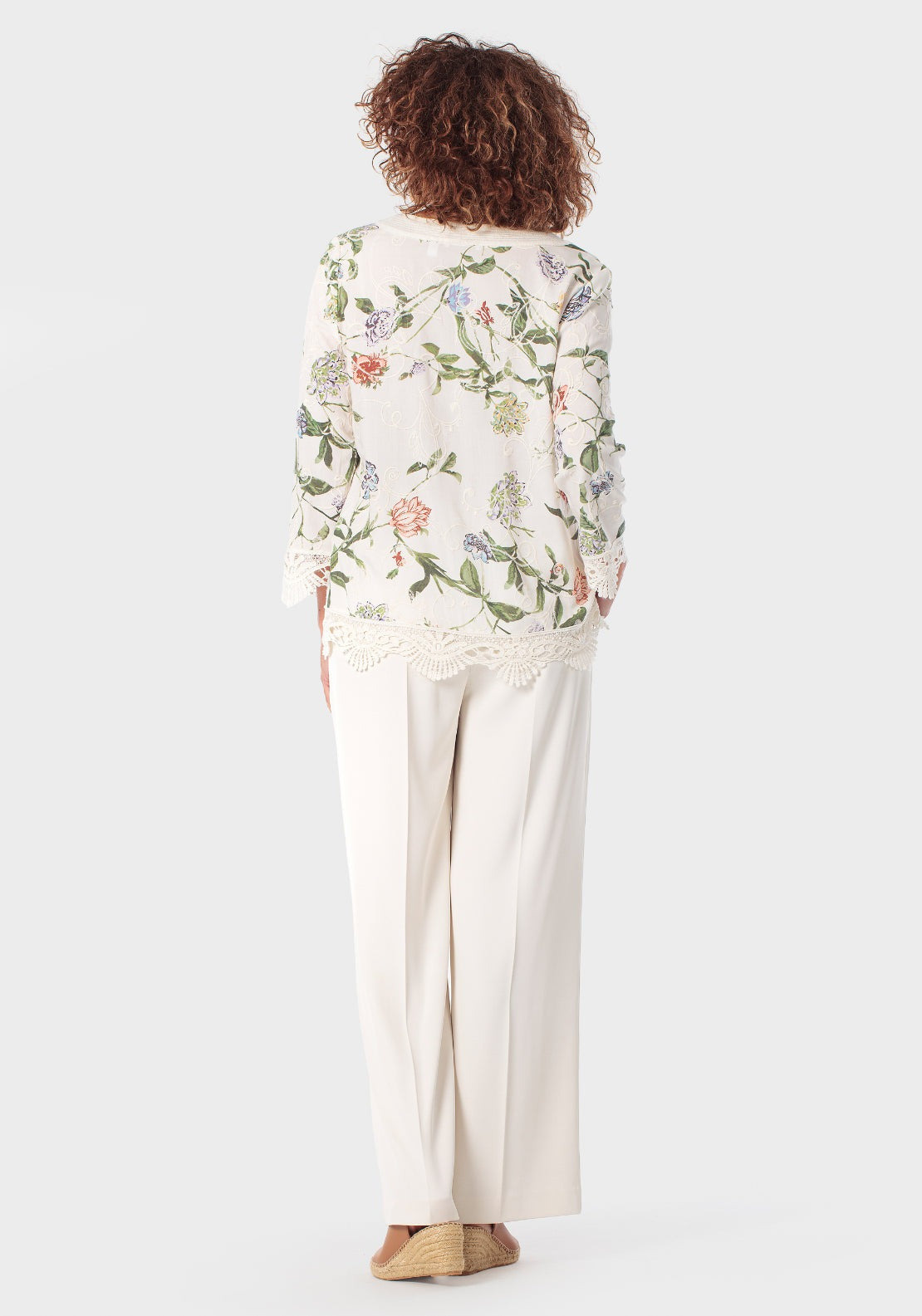 Embroidered Blouse - Green