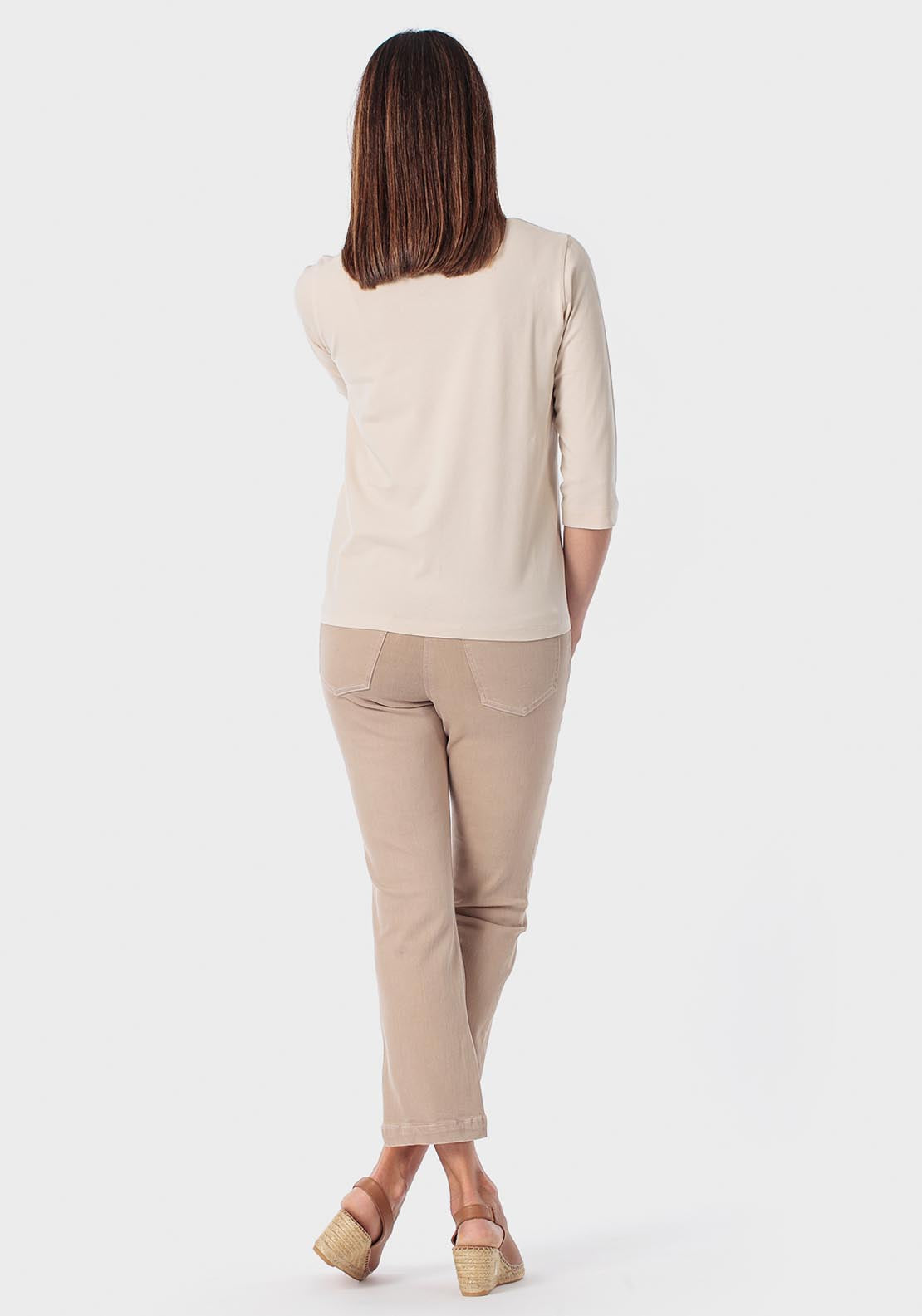 Fantasy Gemstone T-Shirt - Beige