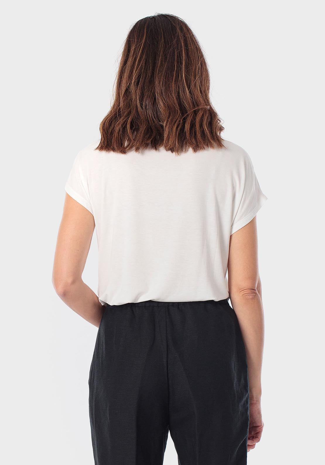 Sequins T-Shirt - White Talc