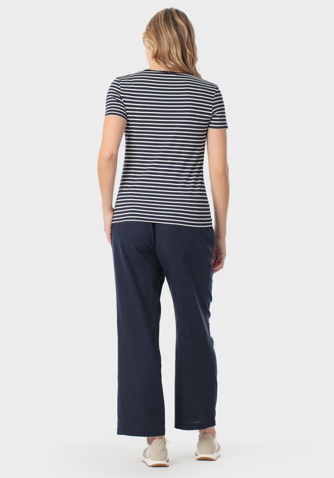 Striped T-Shirt - Navy