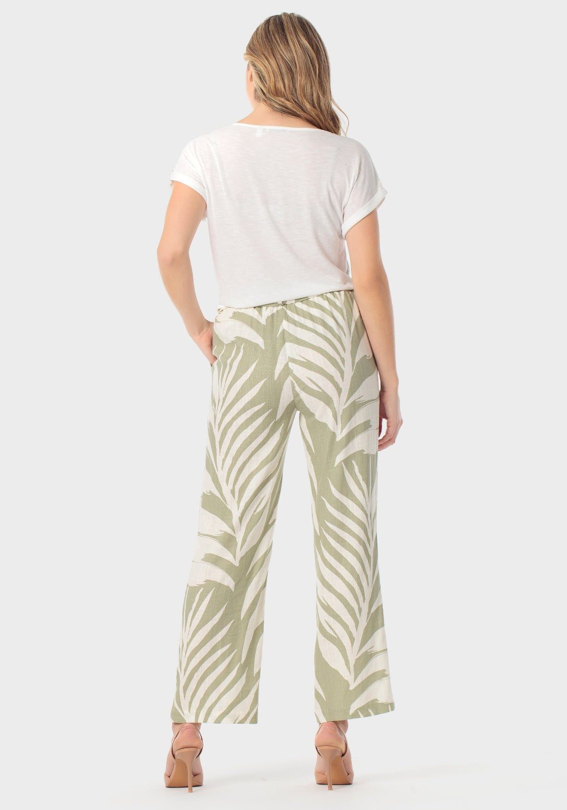 Tropical Print T-Shirt - White